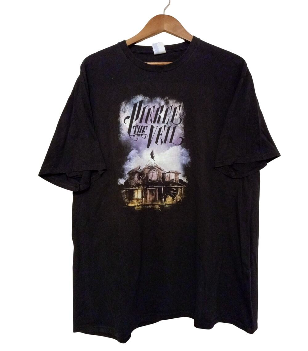 Pierce The Veil Collide With The Sky Band T-Shirt Black Graphic Tee Emo SZ XXL